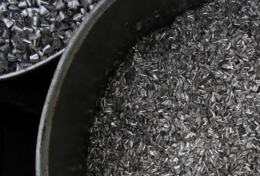 Aluminum turnings